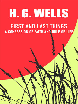 cover image of First and Last Things: a Confession of Faith and a Rule of Life